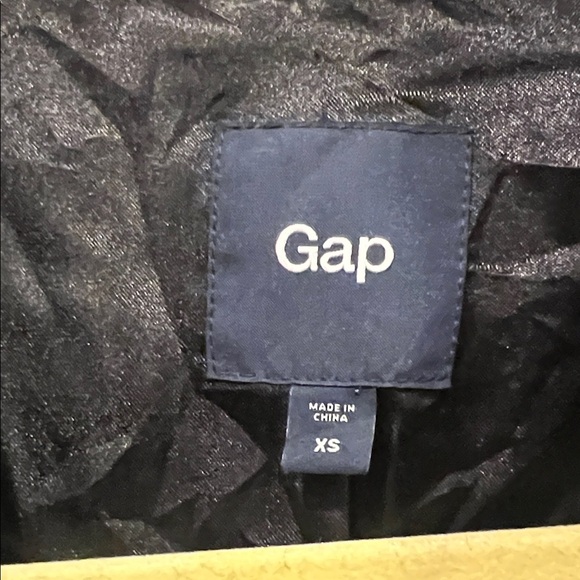 GAP Women's Charcoal Tweed Pea Coat - Picture 2 of 12